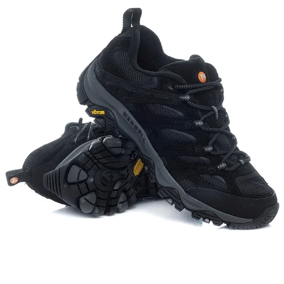 Merrell Shoes Merrell Mens Moab Hiking Shoe Outdoor Black